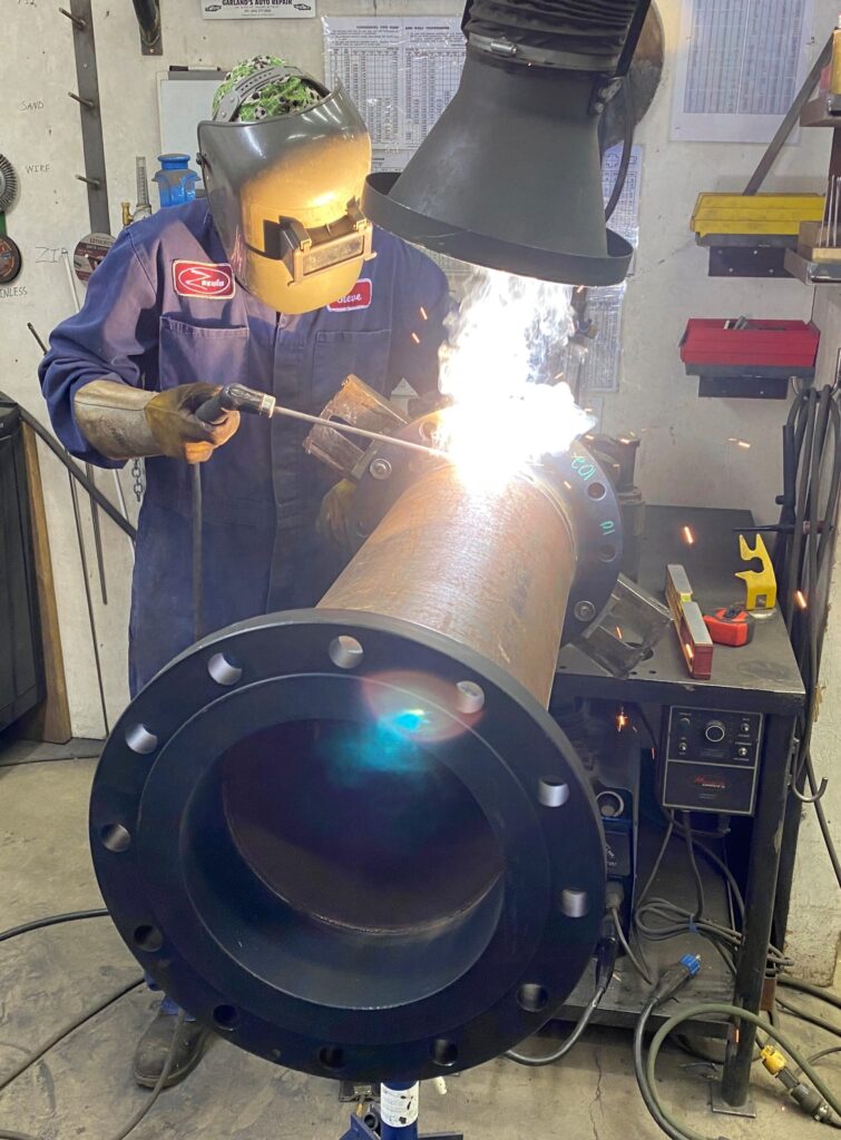 48D fab shop welder