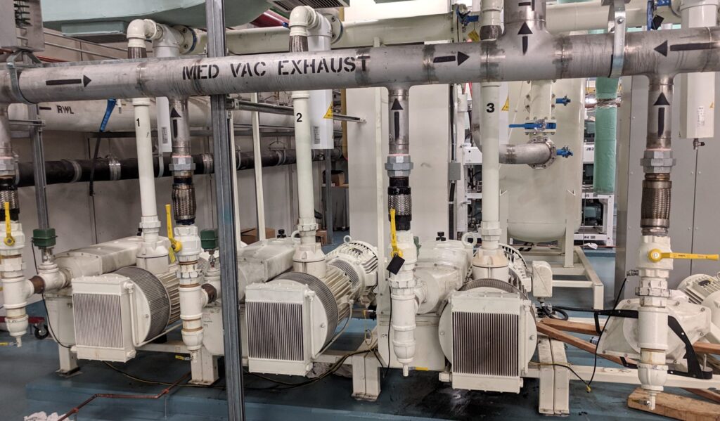 50G - Medical vacuum system repairs